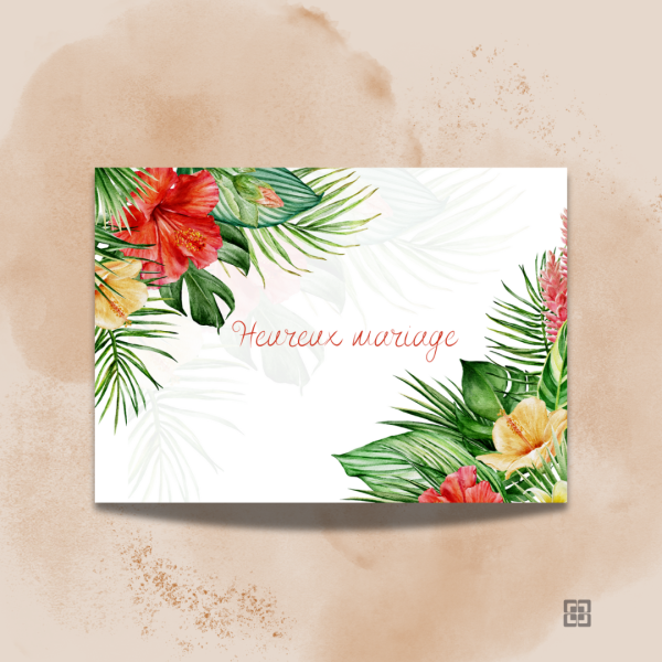 carte mariage a